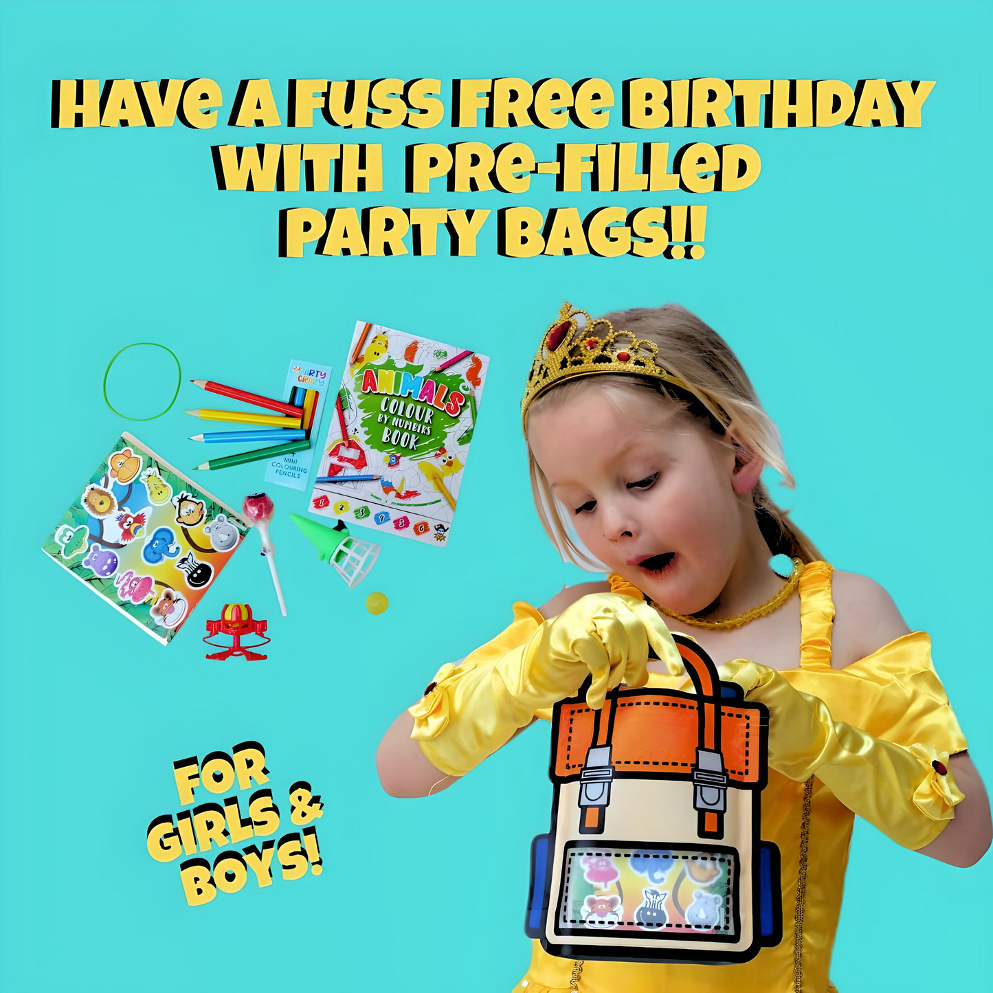 Kids party bags